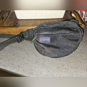 JanSport Classic Black Belt Bag